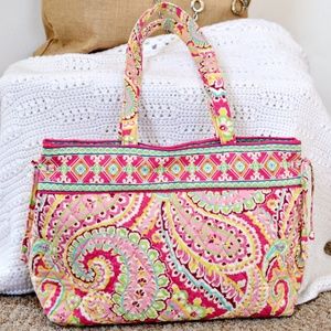Vera Bradley Gently Used Paisley Tote Bag/Purse